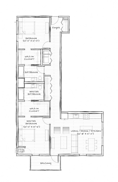 221 E Oak St Studio-2 Beds Apartment for Rent - Photo Gallery 14